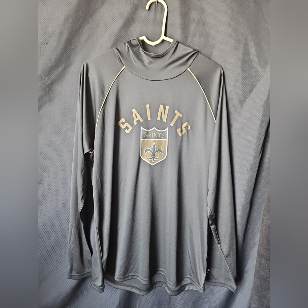 Saints Gray Long Sleeve Shirt‎